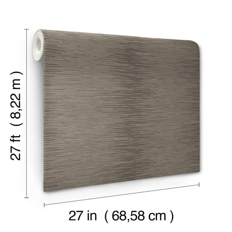 Ronald Redding VR1505 Operetta Stone Metallic Columns Wallpaper