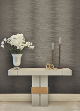 Ronald Redding VR1505 Operetta Stone Metallic Columns Wallpaper