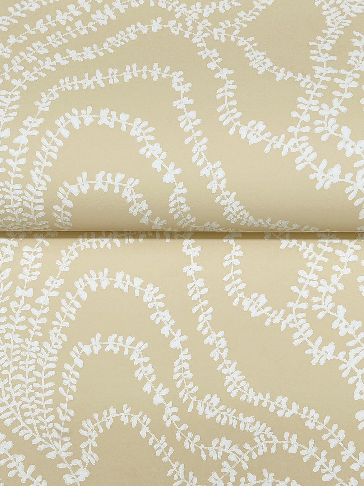 Ronald Redding VR1515 String of Pearls Butter Vine Wallpaper