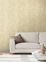 Ronald Redding VR1515 String of Pearls Butter Vine Wallpaper
