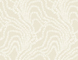 Ronald Redding VR1518 String of Pearls Beige Vine Wallpaper
