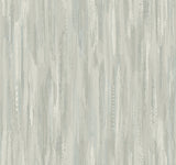 Ronald Redding VR1526 Tribeca Aqua Texture Stripe Wallpaper