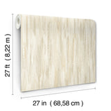 Ronald Redding VR1527 Tribeca Gold Texture Stripe Wallpaper