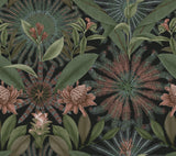 Ronald Redding VR1530 Enchanted Garden Green Tropical Wallpa