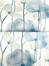 Ronald Redding VR1535 Cotswolds Poppies Blue Floral Wallpape