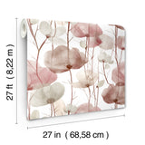 Ronald Redding VR1536 Cotswolds Poppies Red Floral Wallpaper
