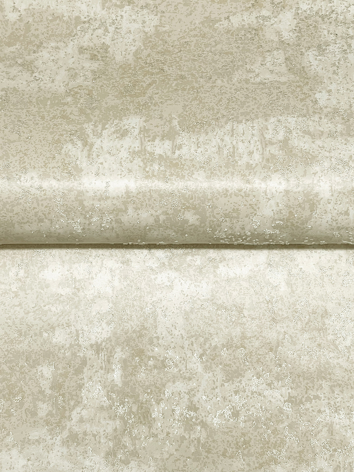 Ronald Redding VR1540 Crystal Cloud Beige Beaded Wallpaper