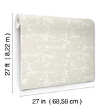 Ronald Redding VR1541 Crystal Cloud Dove Beaded Wallpaper