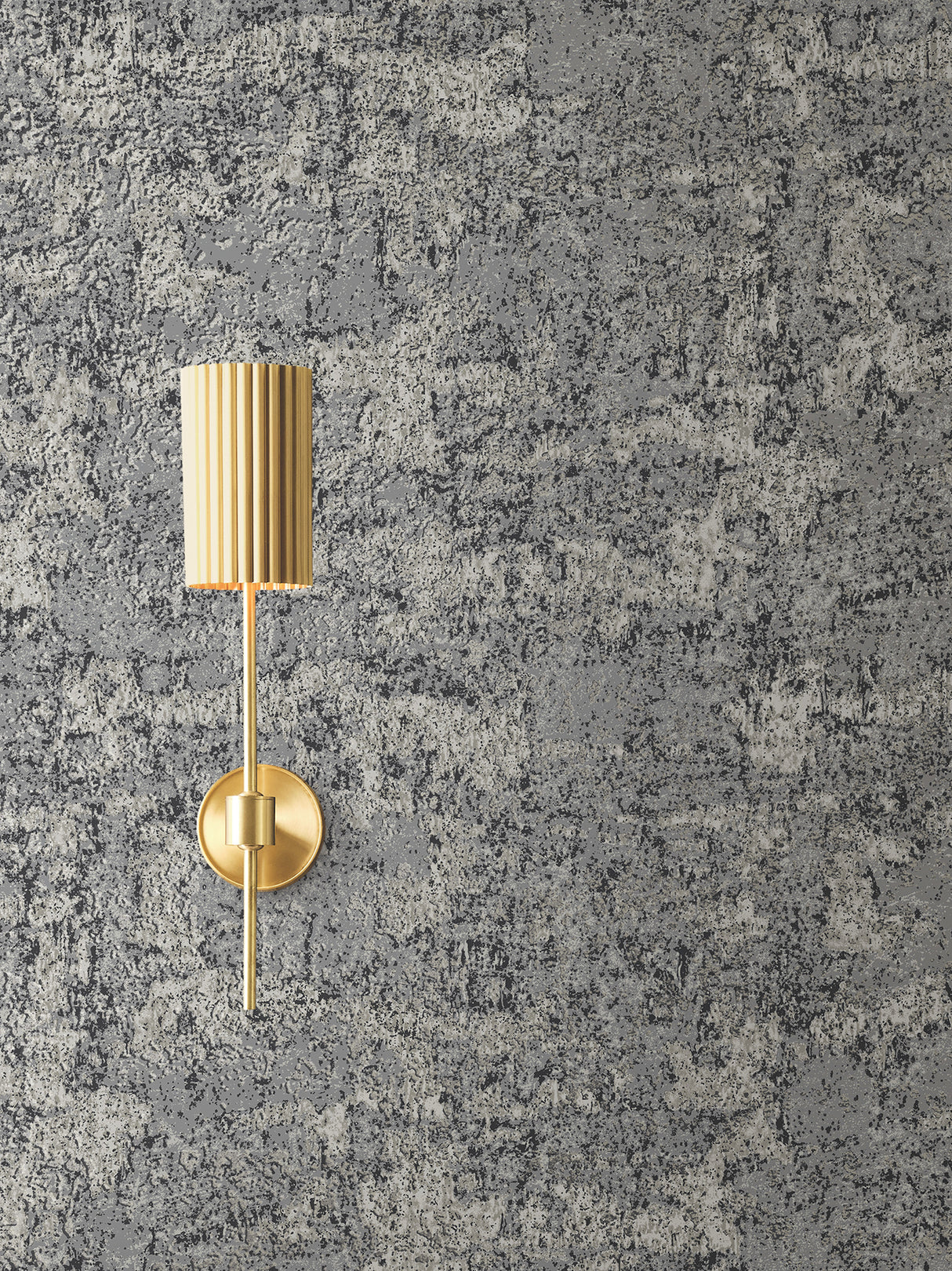 Ronald Redding VR1544 Crystal Cloud Charcoal Beaded Wallpaper