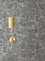 Ronald Redding VR1544 Crystal Cloud Charcoal Beaded Wallpaper