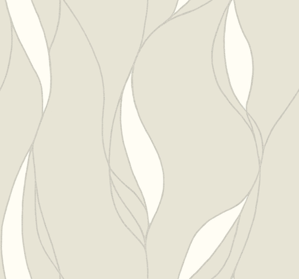Ronald Redding VR1550 Society Hill Dove Abstract Leaf Wallpaper