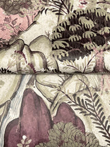 Ronald Redding VR1556 Falling Waters Plum Scenic Wallpaper
