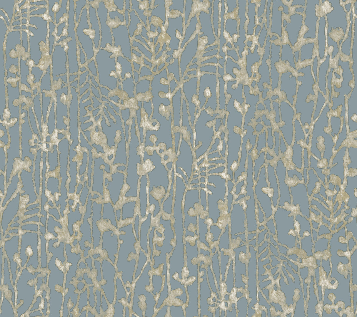 Ronald Redding VR1557 Filigree Light Blue Abstract Wallpaper