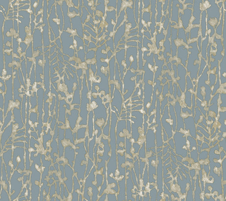 Ronald Redding VR1557 Filigree Light Blue Abstract Wallpaper