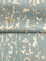 Ronald Redding VR1557 Filigree Light Blue Abstract Wallpaper