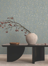 Ronald Redding VR1557 Filigree Light Blue Abstract Wallpaper