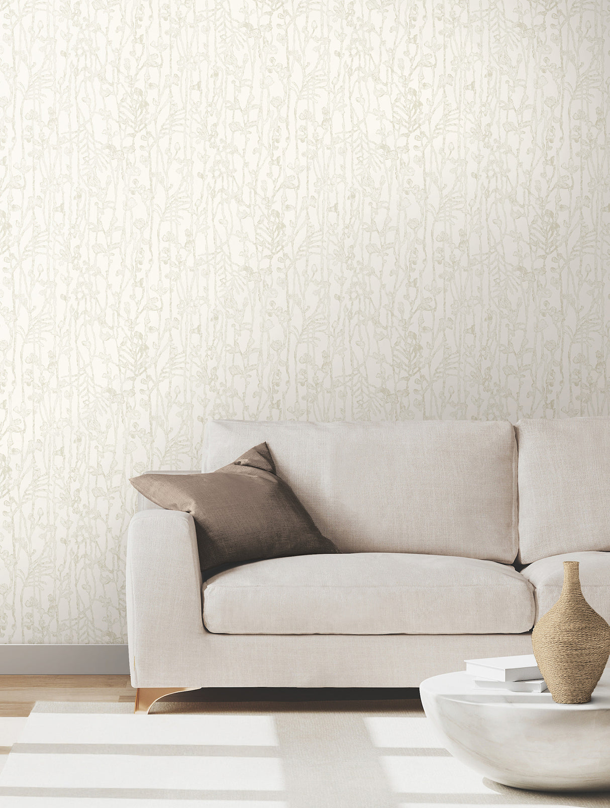 Ronald Redding VR1558 Filigree Pearl Abstract Wallpaper