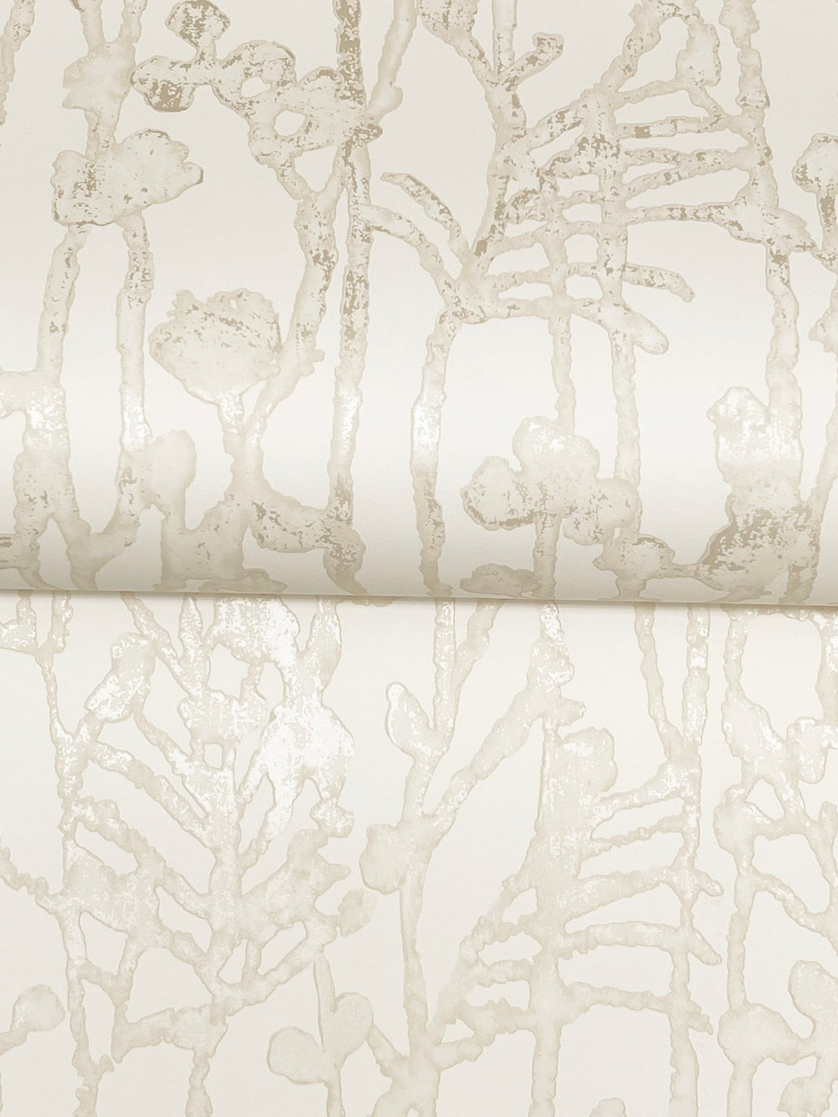 Ronald Redding VR1559 Filigree Beige Abstract Wallpaper