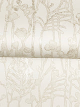 Ronald Redding VR1559 Filigree Beige Abstract Wallpaper