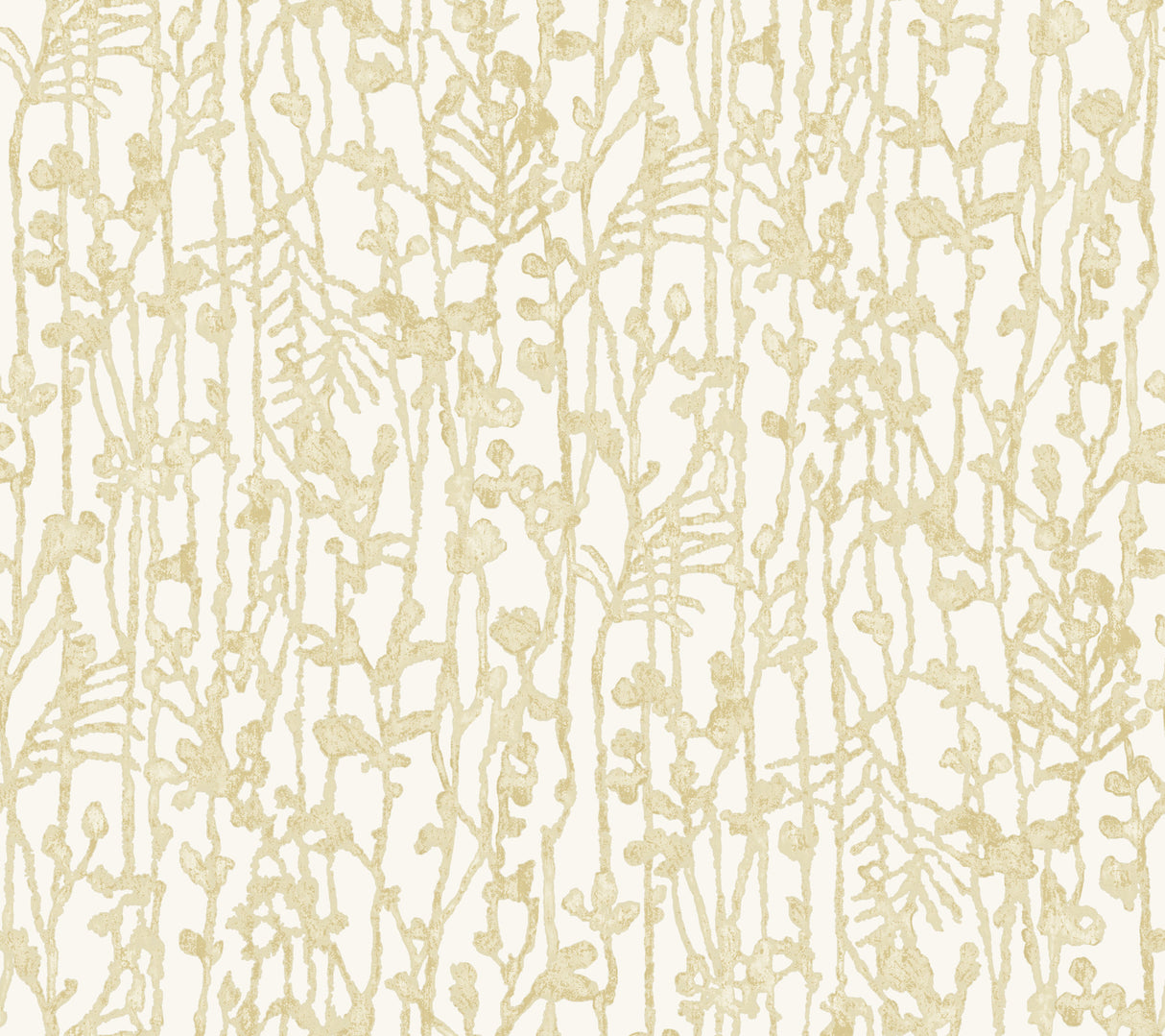 Ronald Redding VR1560 Filigree Gold Abstract Wallpaper
