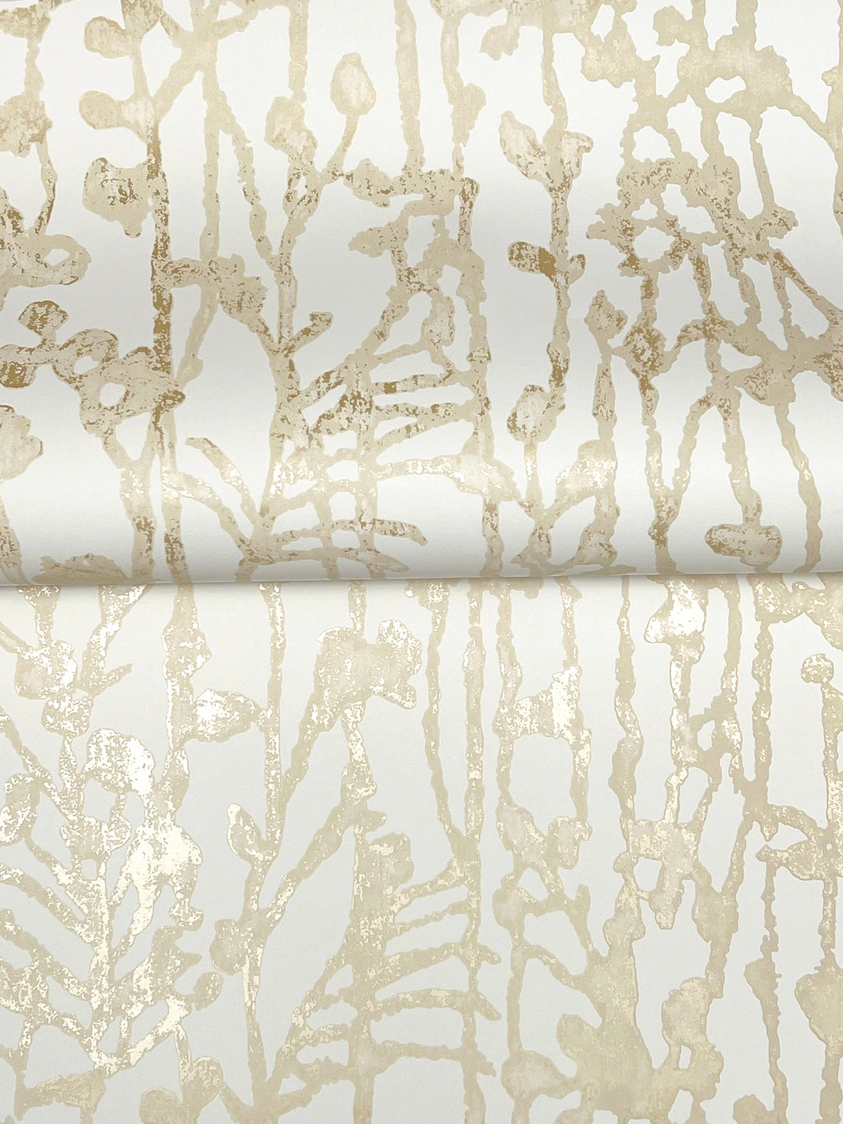 Ronald Redding VR1560 Filigree Gold Abstract Wallpaper