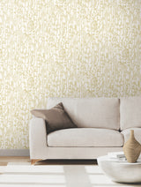Ronald Redding VR1560 Filigree Gold Abstract Wallpaper