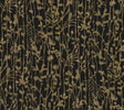 Ronald Redding VR1562 Filigree Black Abstract Wallpaper