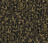 Ronald Redding VR1562 Filigree Black Abstract Wallpaper