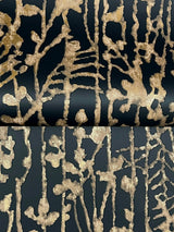 Ronald Redding VR1562 Filigree Black Abstract Wallpaper