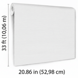 Veer Decor Linen Slub White Wallpaper VRMB001-1055