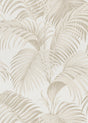 Veer Decor Sculpted Tropical Leaf Beige Wallpaper VRMB002-10