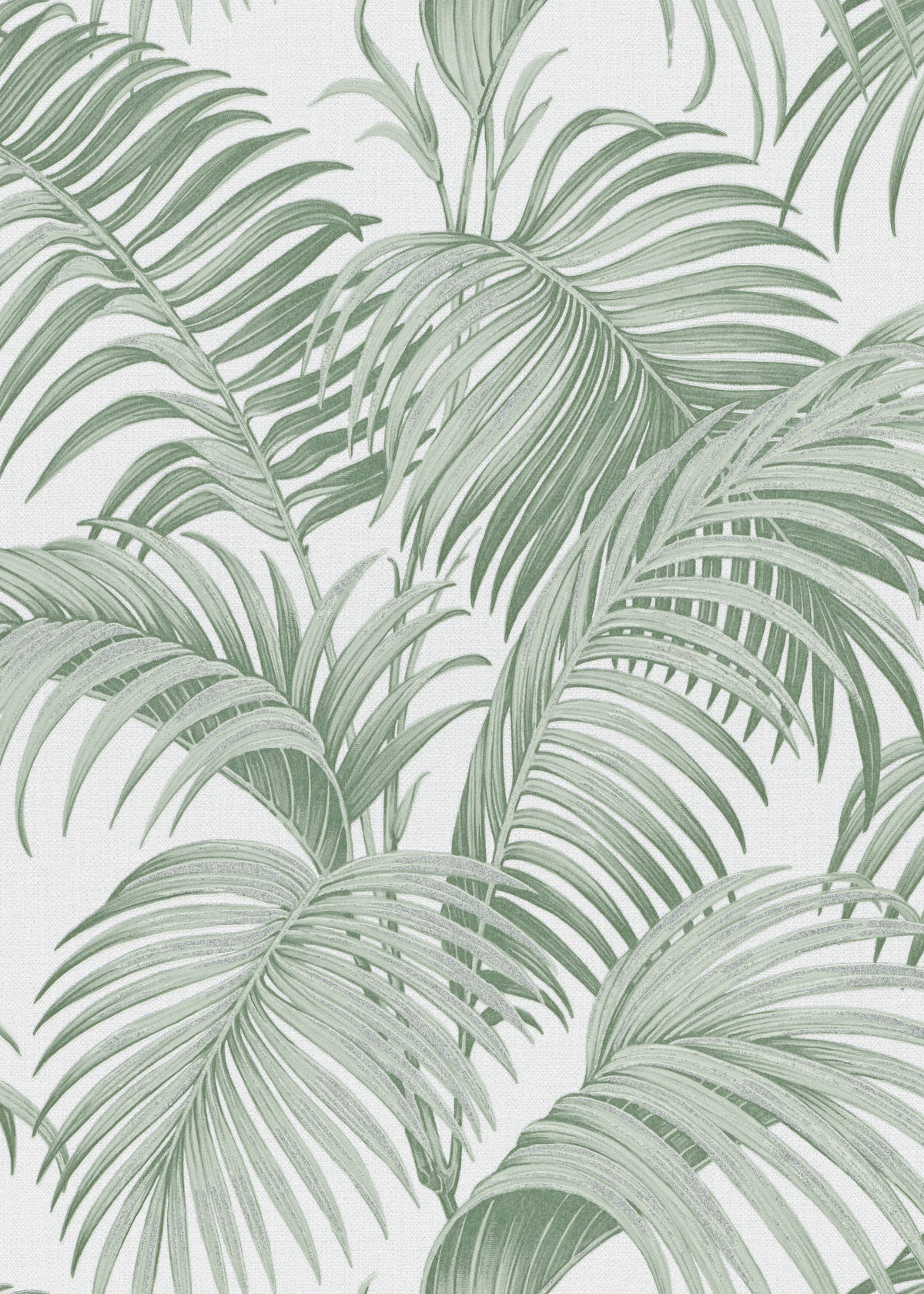 Veer Decor Sculpted Tropical Leaf Green Wallpaper VRMB007-10