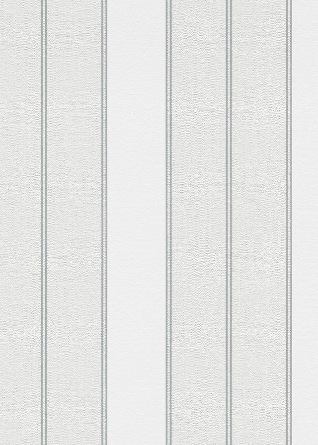 Veer Decor Sculpted Panel Stripe Grey Wallpaper VRMB010-1062
