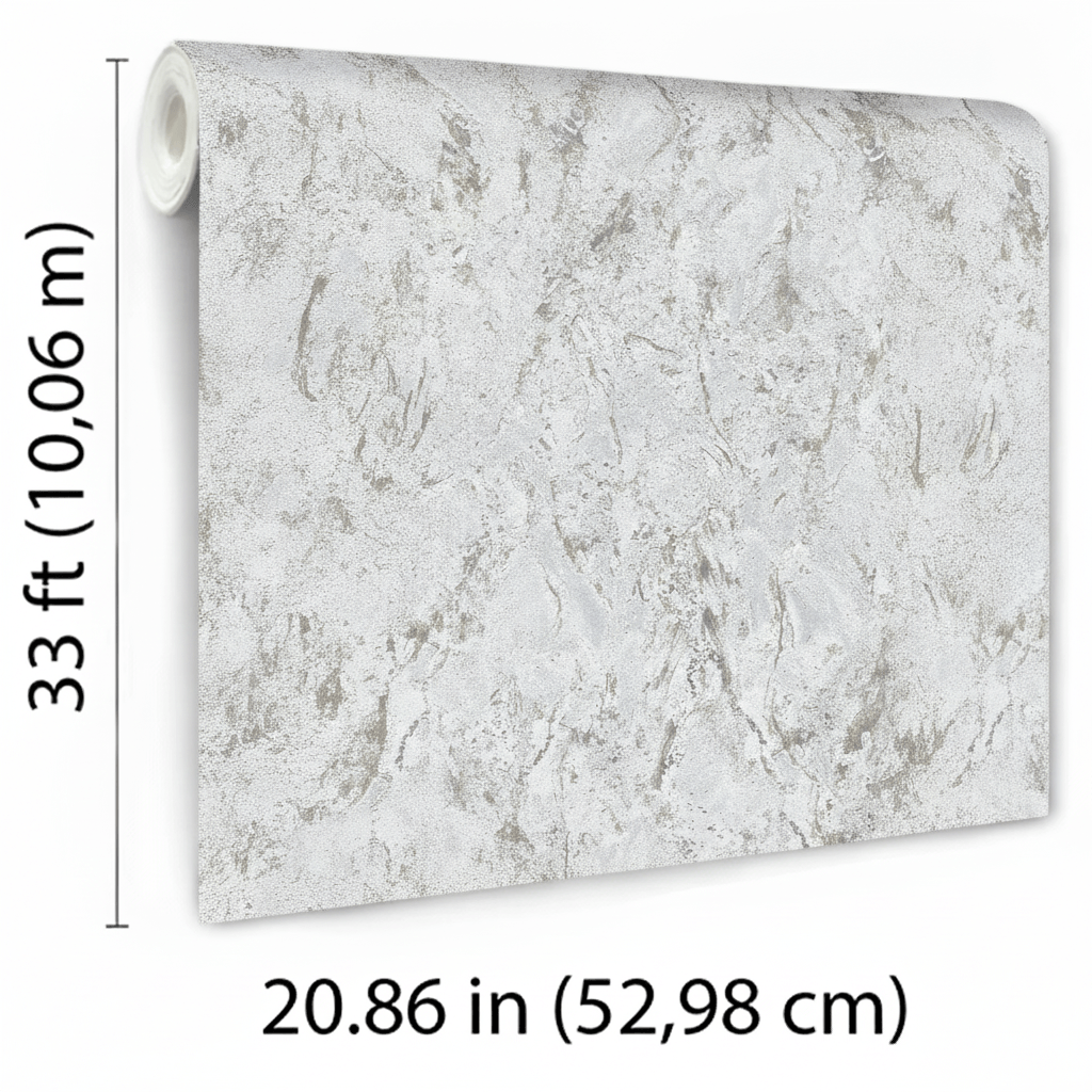 Veer Decor Venetian Stucco Grey Wallpaper VRMB110-1060