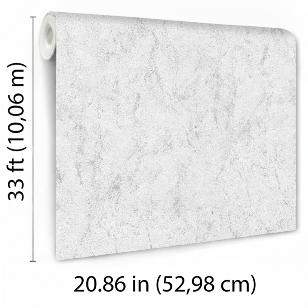 Veer Decor Venetian Stucco Light Grey Wallpaper VRMB131-1060