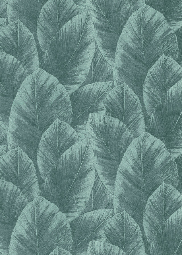 Veer Decor Etched Palm Canopy Green Wallpaper VRMB207-1060
