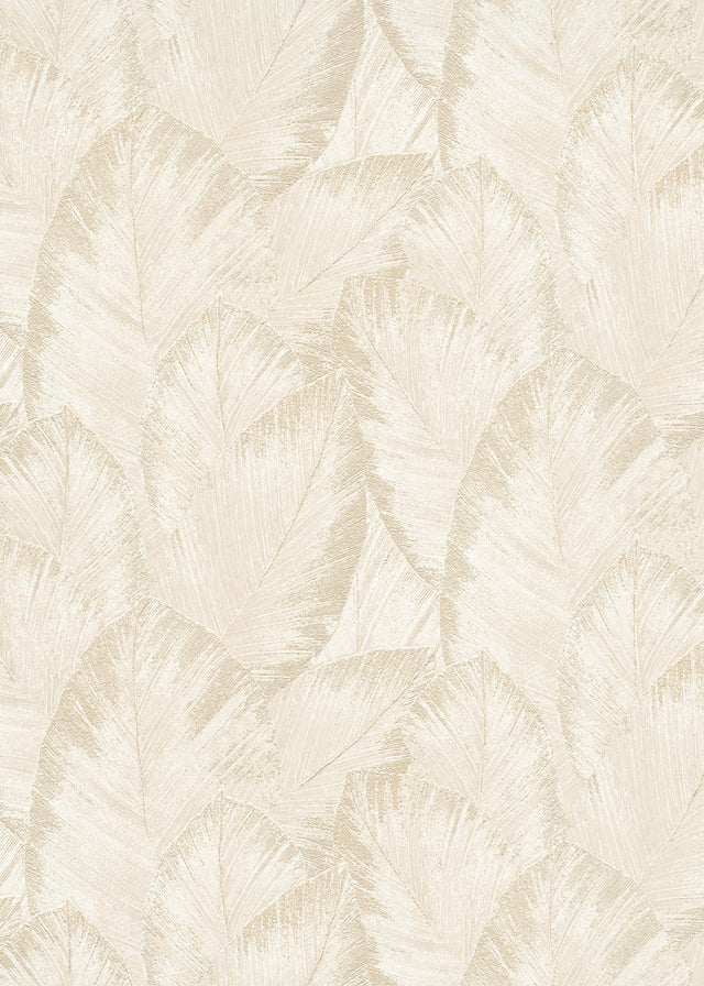Veer Decor Etched Palm Canopy Cream Wallpaper VRMB214-1060