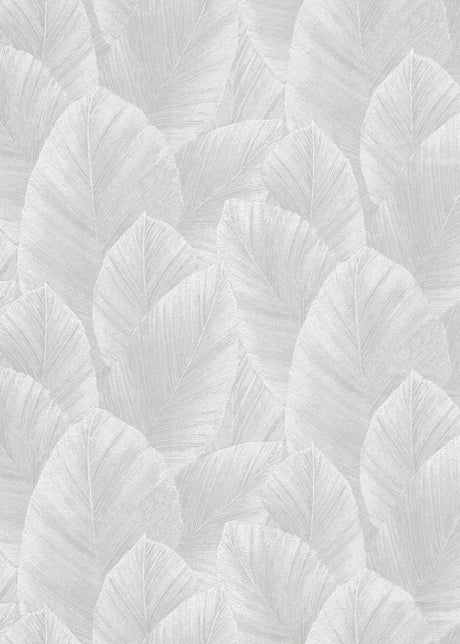 Veer Decor Etched Palm Canopy Light Grey Wallpaper VRMB231-1