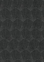 Veer Decor Sculpted Fan Leaf Black Wallpaper VRMB315-1060