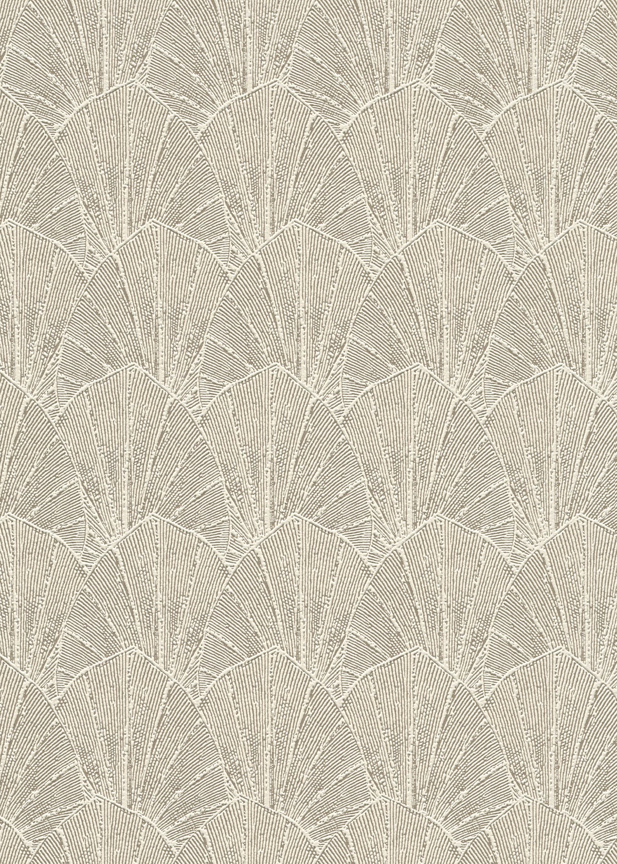 Veer Decor Sculpted Fan Leaf Gold Wallpaper VRMB330-1060