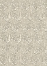 Veer Decor Sculpted Fan Leaf Gold Wallpaper VRMB330-1060