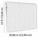 Veer Decor Sculpted Fan Leaf Light Grey Wallpaper VRMB331-10