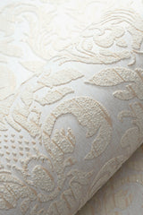 Veer Decor Sculpted Damask Beige Wallpaper VRMB402-1060