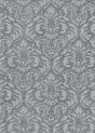 Veer Decor Sculpted Damask Anthracite Wallpaper VRMB447-1060