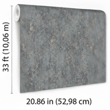 Veer Decor Weathered Fresco Anthracite Wallpaper VRMB547-106