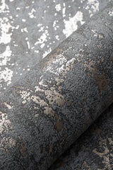 Veer Decor Weathered Fresco Anthracite Wallpaper VRMB547-106