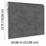 Veer Decor Sculpted Whispering Dunes Anthracite Wallpaper VR