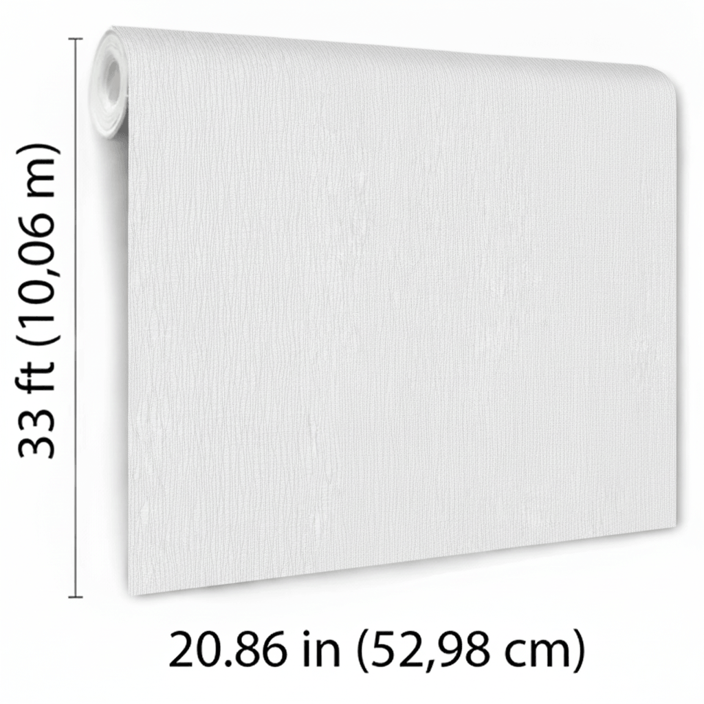 Veer Decor Sculpted Vertical Reed White Wallpaper VRMB901-10