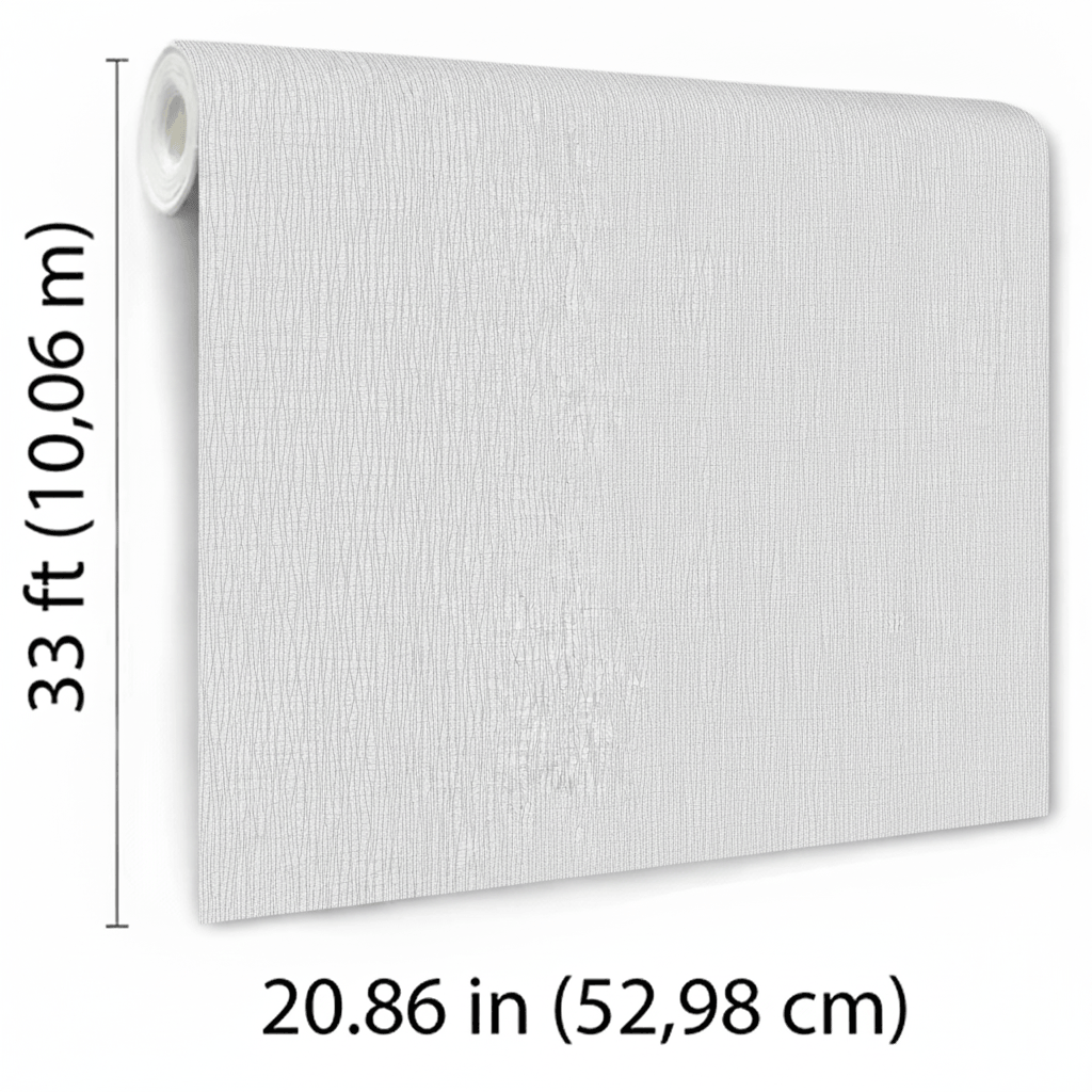 Veer Decor Sculpted Vertical Reed Light Grey Wallpaper VRMB9