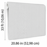 Veer Decor Sculpted Vertical Reed Light Grey Wallpaper VRMB9